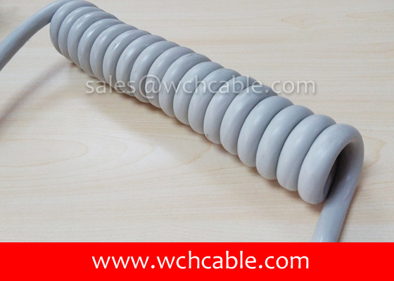 Buy UL20671 Abrasion Resistant Polyurethane Spring Cable at wholesale prices