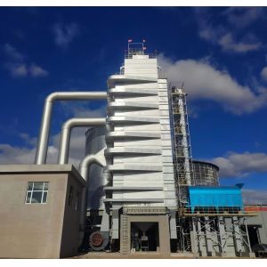 China 30-1500 T/D Handling Capacity Corn Dryer Machine Customizable for Different Crops Hot-air Temperature 65-160C on sale