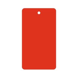 Plastic Tag PVC/PP Blank Rectangle Waterproof Hangtag For Industrial Concentrati