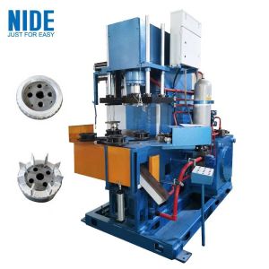 Auto Four Working Station Armature Casting Machine For Aluminum Rotor Die