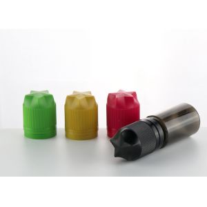 Clear Black Pet Empty Plastic Bottle Various Colors With Rolling Anti Theft