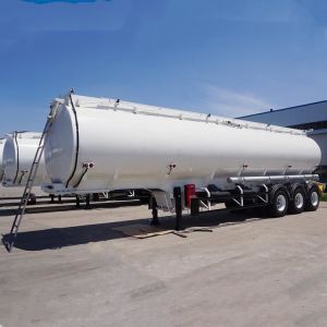Tri Axle 60000 Liters Storage Fuel Tanker Trailer for Sale with 6 Compartsments