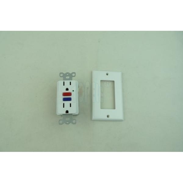 125V Tamper Resistant Commercial Duplex GFCI Receptacles with LED Indicator Light