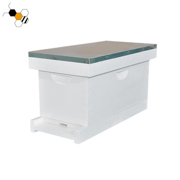 Painted White Langstroth Nuc Box Bee Hive Equipment Wooden Bee Hive