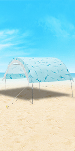 pop up beach shade