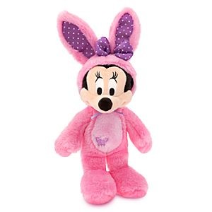 China Cartoon Stuffed Animals Pink Minnie Mouse Easter Bunny for Babies on sale