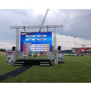IP65 1920Hz SMD2525 320X160mm P5 Outdoor Rental LED Display