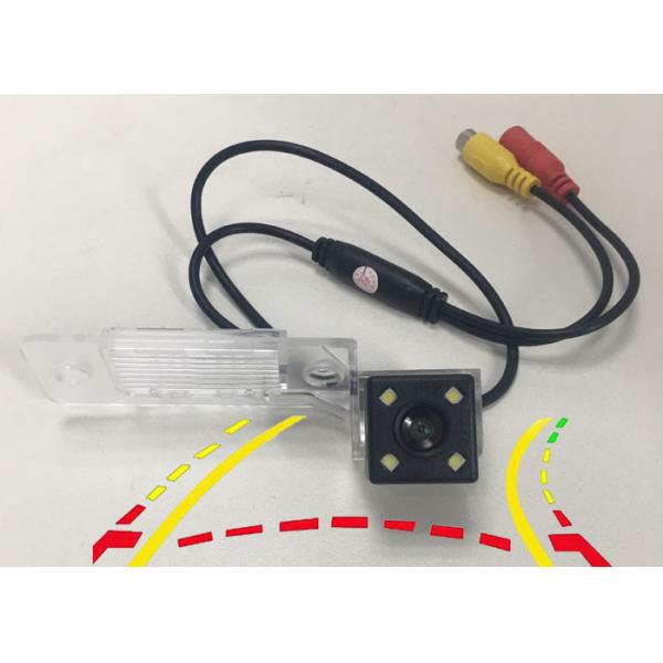 Dynamic Trajectory Track Fisheye Car Rear View Camera For VW Tiguan Touareg