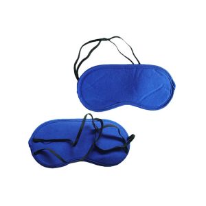 Knitted Fabric Material Practical Sleep Blindfold Eye Mask OEM / ODM Available