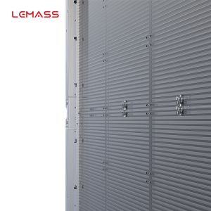 P10 glass door transparent LED screen 1000*500mm LMS-Mesh high quality PWM drive