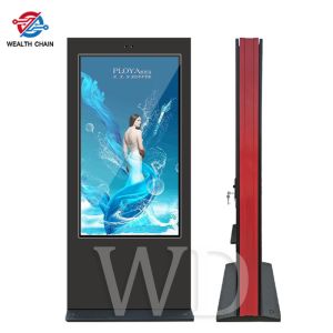 LCD Bus Sign 65" 55" 49" Centralized Control Remote Update Touching Function