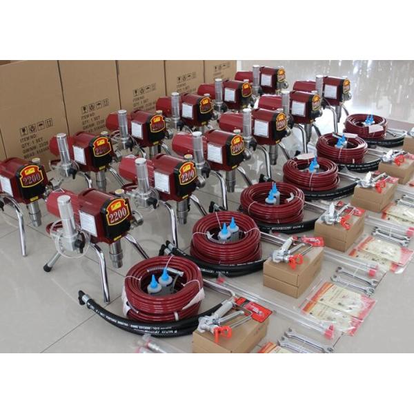 Buy Professional Design Portable Airless Paint Sprayer Hose / Piston Pump CE Certificate at wholesale prices