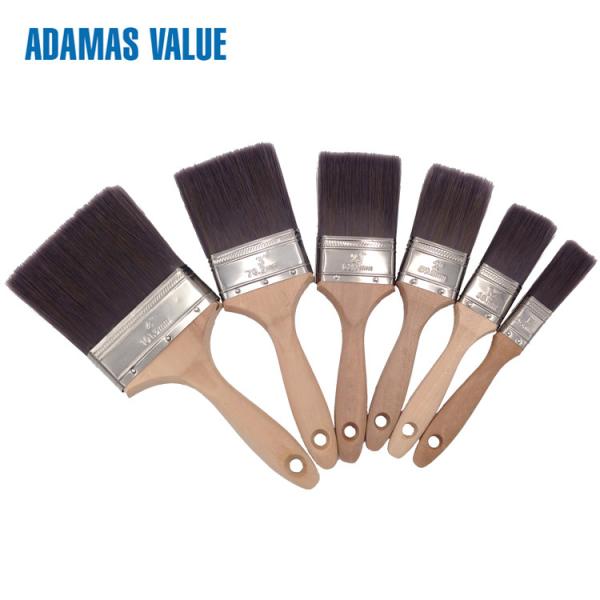 Buy Wooden Material Handle Industrial Paint Brushes  With Tin Plate Ferrule at wholesale prices