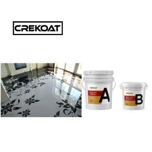 Crystal Waterproof Epoxy Resin Floor Coating Absolutely Immune 3D
