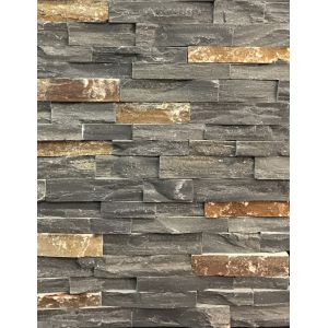 Gray Slate Exterior Non Antacid Natural Stacked Stone