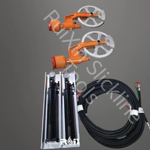 0.108Inch~0.125Inch Wire Hydraulic Stuffing Box And Hand Pump And Hose Pressure Control Equipment