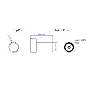 WT-AT22.5.01 Spiral Antenna for UAVs GNSS Supports L1/L2/L5 Frequency and 3.0-5V