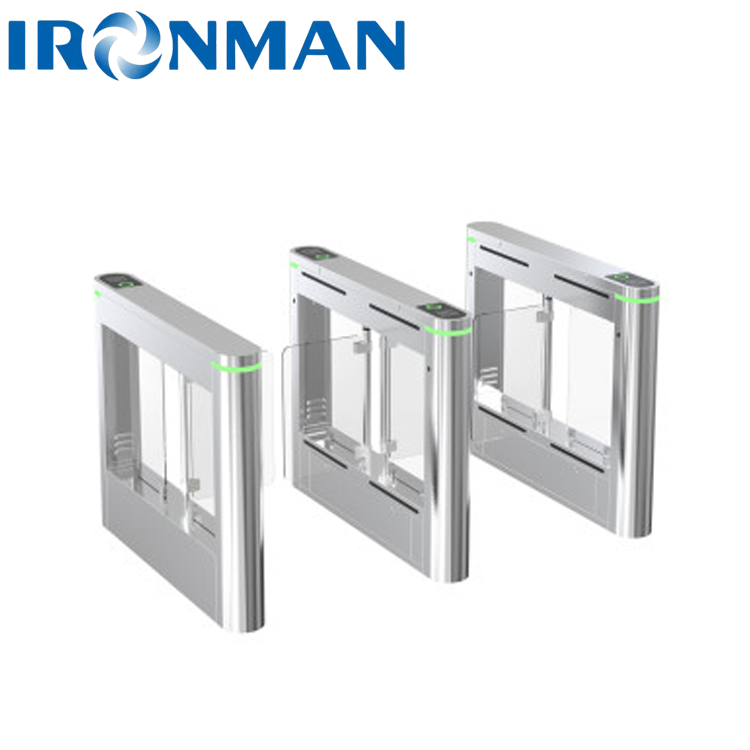 Access Control Barrier Turnstile Gate 1400*180*1020mm For Supermarket