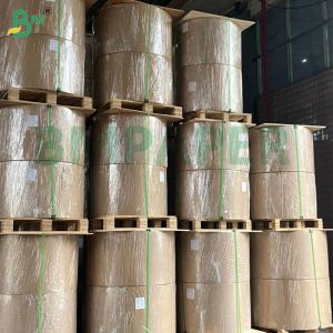 Brown White Natural Compostable Greaseproof Paper 45gsm For Wrap Liner Hot Dogs