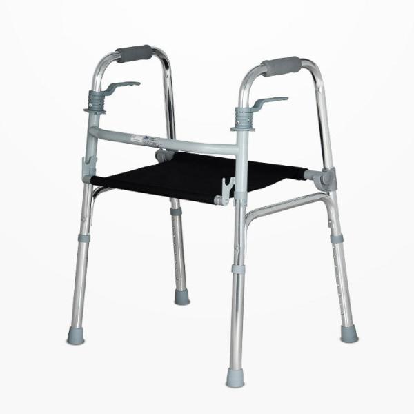 Buy Durable Lightweight Mobility Walker , Elder Disabled Drive Deluxe Folding Walker at wholesale prices