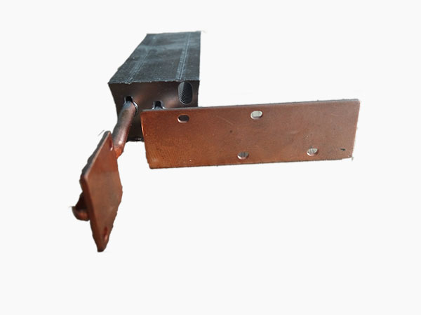 Aluminum Fin 2PCS Copper Pipe Heat Sink 75W With Stamping Extrusion Craft