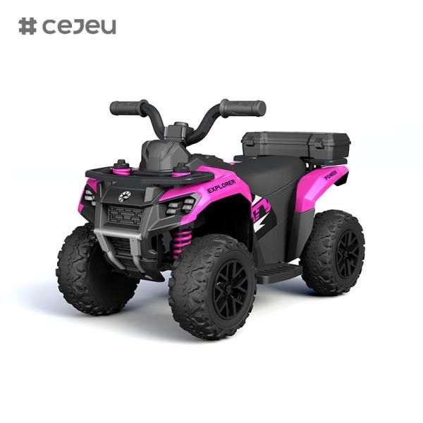 6V4.5AH Kids Electric Quad ATV 4 Wheels Ride On Toy for Toddlers Forward