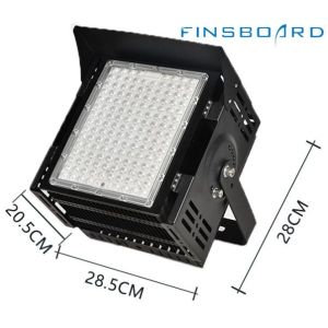 Dimmable LED Stadium Lighting 6500w 45° Lens Angle