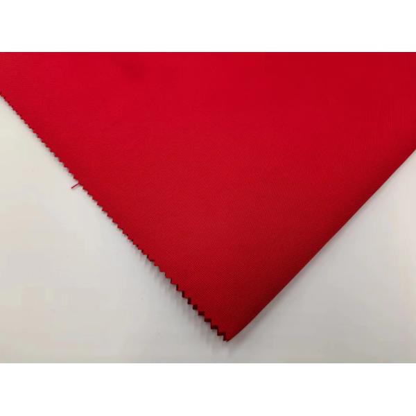 Red Polyester Fabric 300D With PU Coated Waterproof Oxford Fabric For Bags