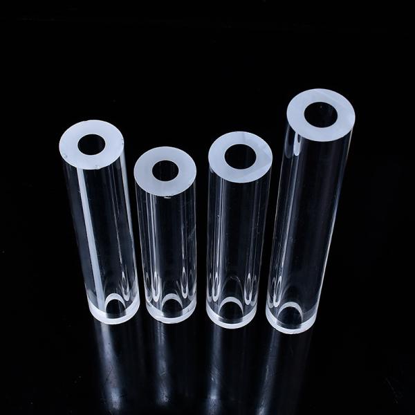 High Temperature Resistant Quartz Glass Tube Thick Wall Transparent Corrosion Resistant Glass