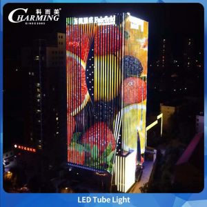 U38 Tube Light Waterproof Building Elevation DC24V Aluminum Invisible Cabling