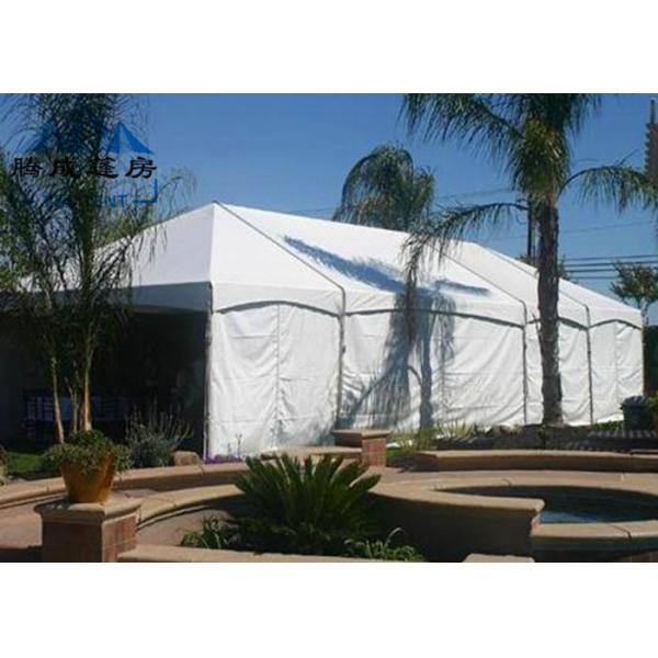 White Color Heavy Duty Party Tent , Wind Resistant Easy Assembled Marquee Tent
