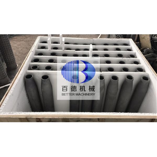 Sic Tube / Ceramic Burner Nozzle Simple Installation For Shuttle Kilns Flaming Tubes