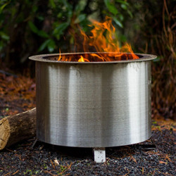 China 22 Inch Stainless Steel Smokeless Camping Fire Pit Travel on sale