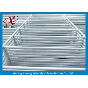 Hot Dipped Galvanized Welded Wire Mesh Fence For Villadom , Curvy Welded Mesh