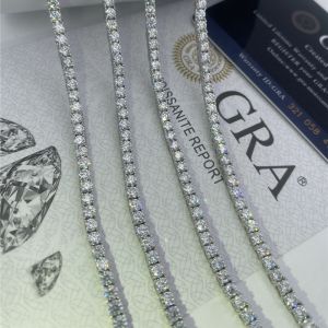 10k 14k 18k Moissanite Hip Hop Chains