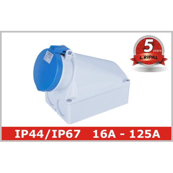 Wall Mounted Electrical Industrial Power Socket 16A 32A 63A 125A