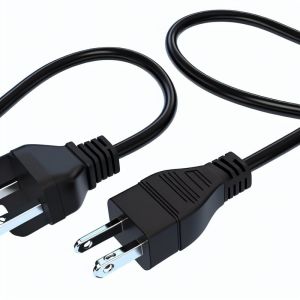 NEMA 5-15P to 5-15R Power Cord 1FT 2FT for PC Power Supply