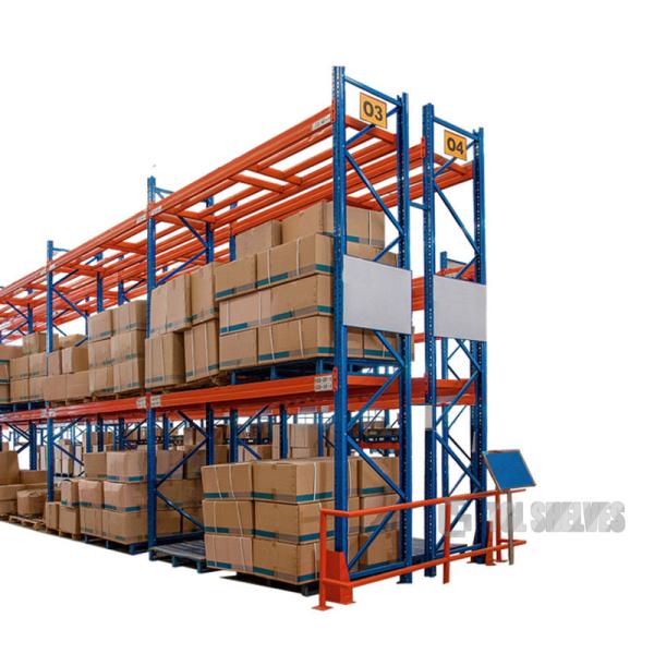 Buy ODM Heavy Duty Metal Shelves , Industrial Warehouse Storage Racks H1830×W914×D457mm at wholesale prices