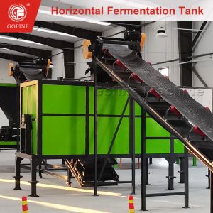 Biowaste Organic Fertilizer Fermentation Tower For Harmless Treatment