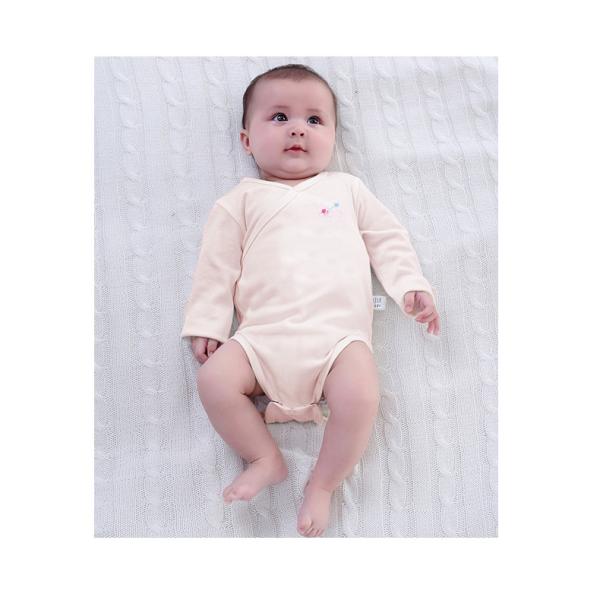 Millidoll Original colour cotton Antibacterial babies climbing long sleeve 0-2