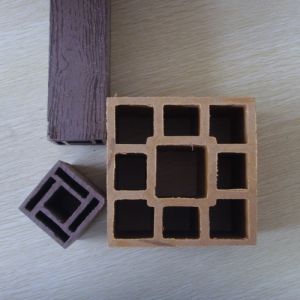 Quality High Strength Recycled Wood Plastic Composite Fence Panels / WPC Railing for sale