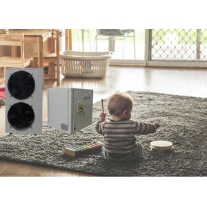 China Cold Climate EVI Indoor Split Inverter Heat Pump For DHW Heating With Wireless Controller on sale