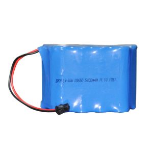 Quality Blue Lightweight Flashlight Battery Pack Li - Ion 5400mAh 11.1V for sale