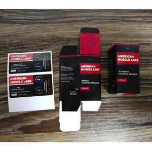 Waterproof Glossy Hologram 10ml vial Bottle Labels