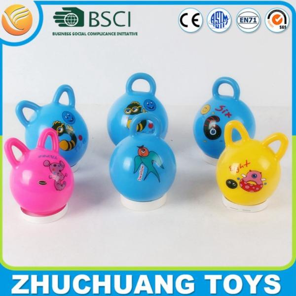 Buy small single hopper play balls plastic inflatable at wholesale prices