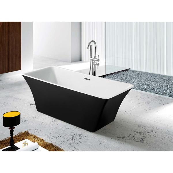 Buy Modern Acrylic Free Standing Bathtub SP1842 Rectangle CUPC Certified at wholesale prices