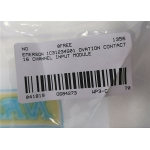 1C31234G01 PLC Input Module Emerson Westinghouse analog input output module