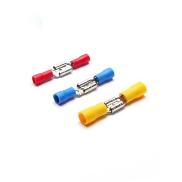 Buy Coated Tin Plating Insulated Disconnect Terminal Spade Female Blue Shovel at wholesale prices