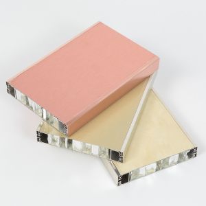 Sound Insulation HPL Honeycomb Panel , Aluminum Honeycomb Plate