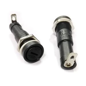 R3-9 H3-9 3AG Slotted Driver Type Screw Cap Panel Mount Fuse Holder Block Base